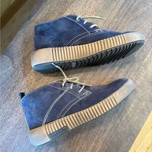 Josef Seibel Womens Blue Chukka Casual Shoes
